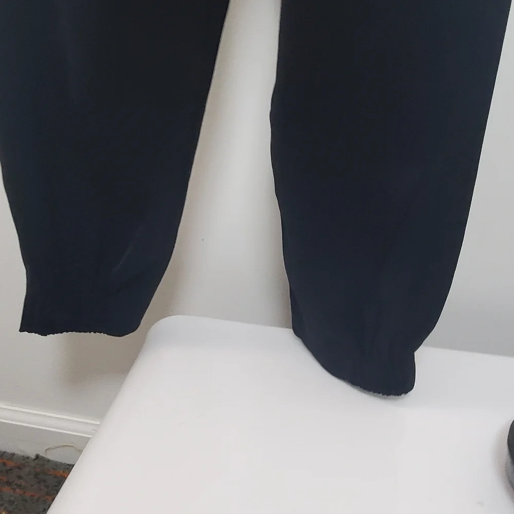 Marled Black Women's Trousers